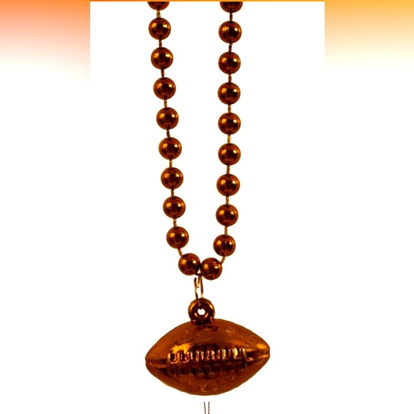 Jewelry - 🏈 Creative Converting Sports Fanatic Football Beads with Ball Medallion 🏈